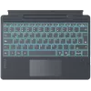 Teclado Inateck Surface Pro 8/9/X/11 – cinzento, QWERTZ alemão, retroiluminado com touchpad