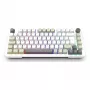 Teclado gaming INCA RGB GraySwitch USB-C/BT 2,00 m branco (IKG-455)