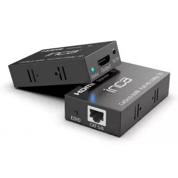 INCA IEX-60 Extensor HDMI HDMI 1.4 Full HD 60Hz Preto