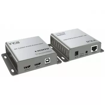 Extensor KVM INCA HDTV-In/Out/Cat5e/6/USB-A 4K 60Hz cinzento