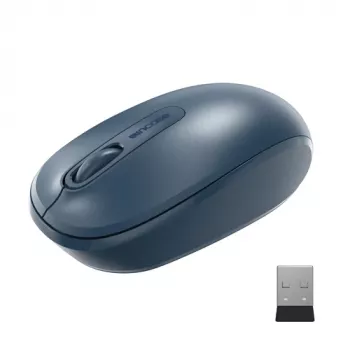 Incase Microsoft Rato móvel sem fios 1850 - Rato ótico ambidestro, 2,4 GHz, 3 botões, preto