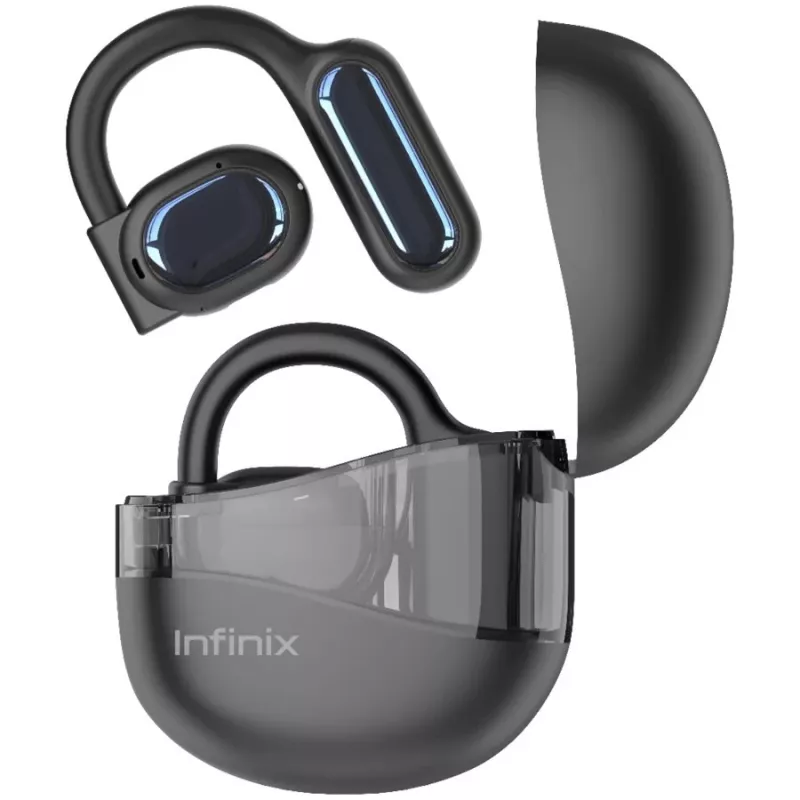 Infinix XBuds 3 Loop Auscultadores sem fios open-ear pretos