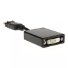 InLine cabo adaptador DisplayPort, DisplayPort macho para DVI-D 24+5 fêmea, preto, 0,2m
