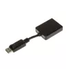 InLine cabo adaptador DisplayPort, DisplayPort macho para DVI-D 24+5 fêmea, preto, 0,2m