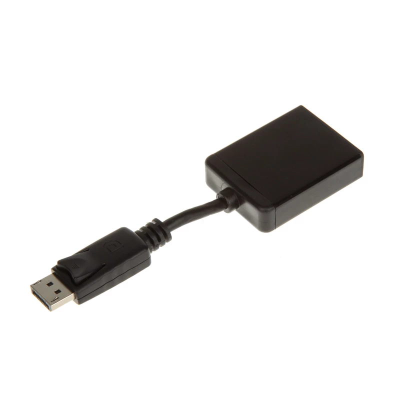 InLine cabo adaptador DisplayPort, DisplayPort macho para DVI-D 24+5 fêmea, preto, 0,2m