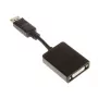 InLine cabo adaptador DisplayPort, DisplayPort macho para DVI-D 24+5 fêmea, preto, 0,2m