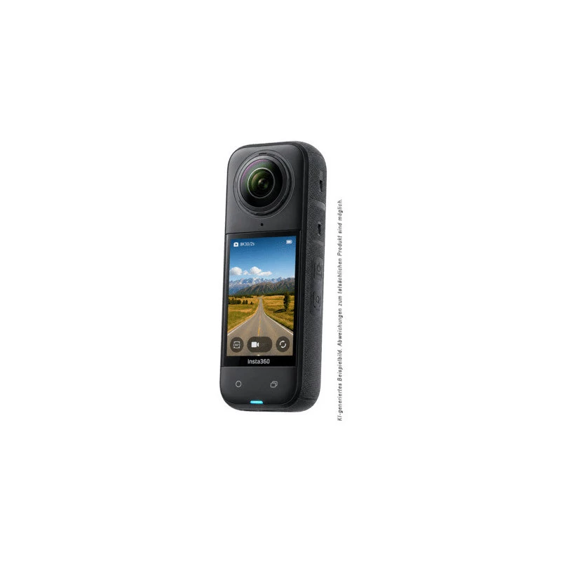Câmara Insta360 X6 360 Standard-Bundle Midnight Black, vídeo 8K, fotos 72MP, estabilização FlowState