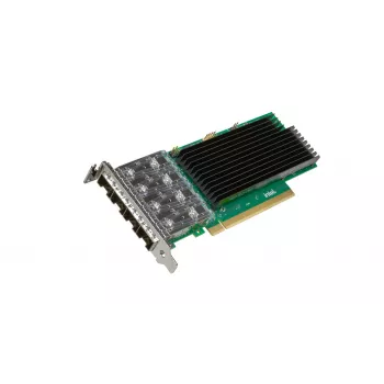 Intel Ethernet Network Adapter E835-XXVDA4 - Adaptador de rede - PCIe 4.0 x16 - 10/25 Gigabit SFP28 x 4 (pack de 5)
