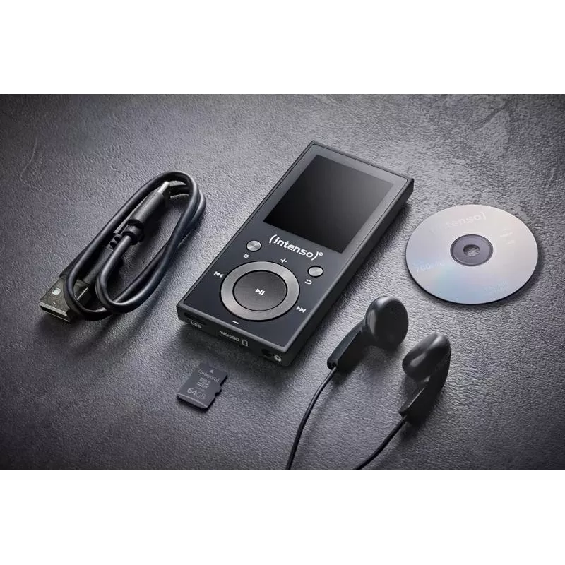 Intenso leitor MP3 64GB preto