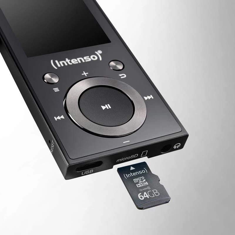 Intenso leitor MP3 64GB preto