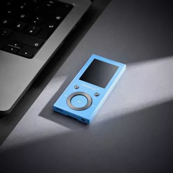 Leitor MP3 Intenso 64GB azul