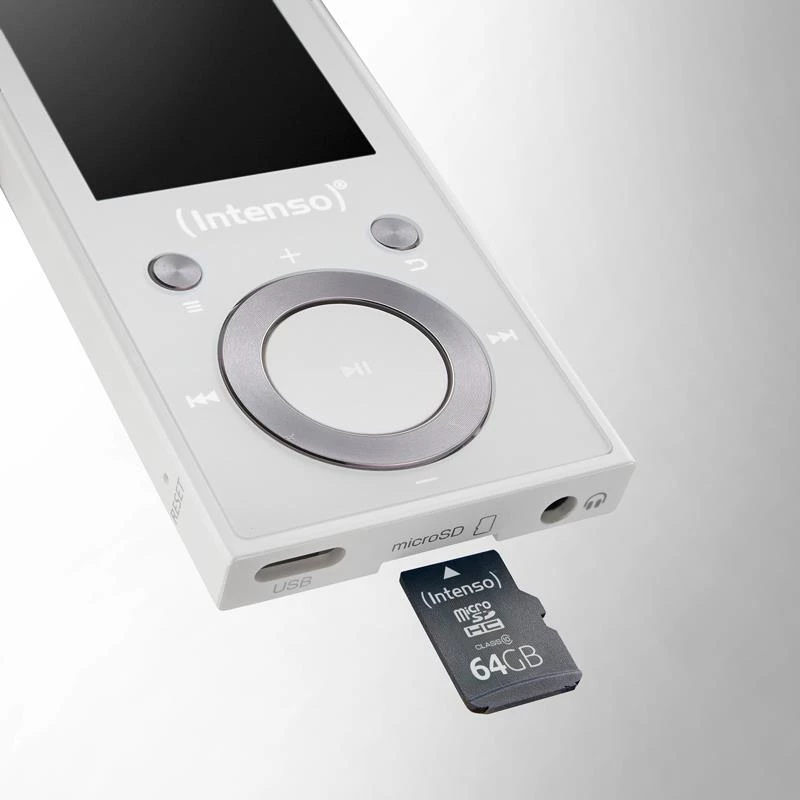 Intenso leitor MP3 64GB branco