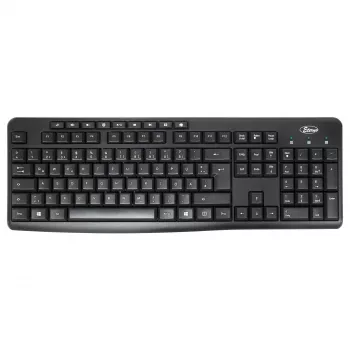 Inter-Tech AC KB-208 conjunto de teclado e rato sem fios, preto (88884137)