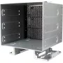 Inter-Tech Suporte de montagem IPC ER-47045-2 - 3,5 polegadas para duplo SSD/HDD de 2,5 polegadas, Preto