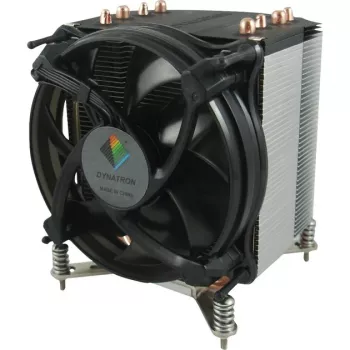 Dissipador de CPU Inter-Tech K-17 Active Low Profile, 92 mm PWM, Intel LGA 1150/1151/1155/1156/1200, 45 mm de altura
