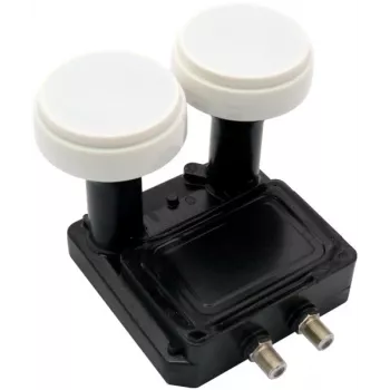 Conversor Monoblock Twin INVERTO 7235 - 2 saídas, figura de ruído 0,2 dB, separação 6°, tipo F