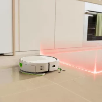 Robô aspirador e lavador iRobot Roomba 115 Combo – branco