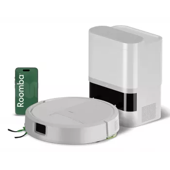 iRobot Roomba 115 Combo aspirador robô + base de esvaziamento automático branco