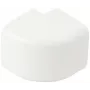 Ivensis IPEC80 canto exterior 90° branco acessório de calha de cabos