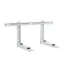 Ivensis IWL550 suporte de prateleira de parede rebatível com calha de montagem, 550 mm, branco, aço com pintura em pó