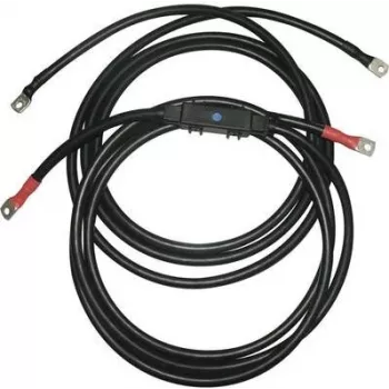Conjunto de cabos de ligação de bateria IVT 2m 35mm² para inversores da série SW 2000W (421005)