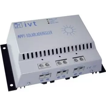 Controlador de carga solar MPPT IVT 30 A, 12/24 V, LCD, RS485 18319