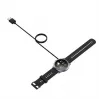 Cabo de alimentação universal USB iWear CH2 1m para smartwatch, carregador magnético 2 pinos 4mm