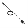 Cabo de alimentação universal USB iWear CH2 1m para smartwatch, carregador magnético 2 pinos 4mm