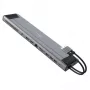 Docking station j5create JCD552 M.2 NVMe USB-C 3.2 Gen 2x2 com 100W PD, HDMI e DisplayPort
