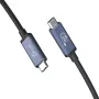 J5create cabo USB Type-C USB4 40Gbps 240W (0,8 m, preto)