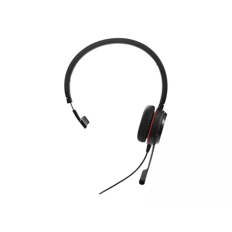 Jabra Evolve 20 Special Edition MS Mono headset com fios USB-C - almofadas de couro sintético, USB-C, silenciamento e volume em linha, certificado Microsoft (4993-823-389)