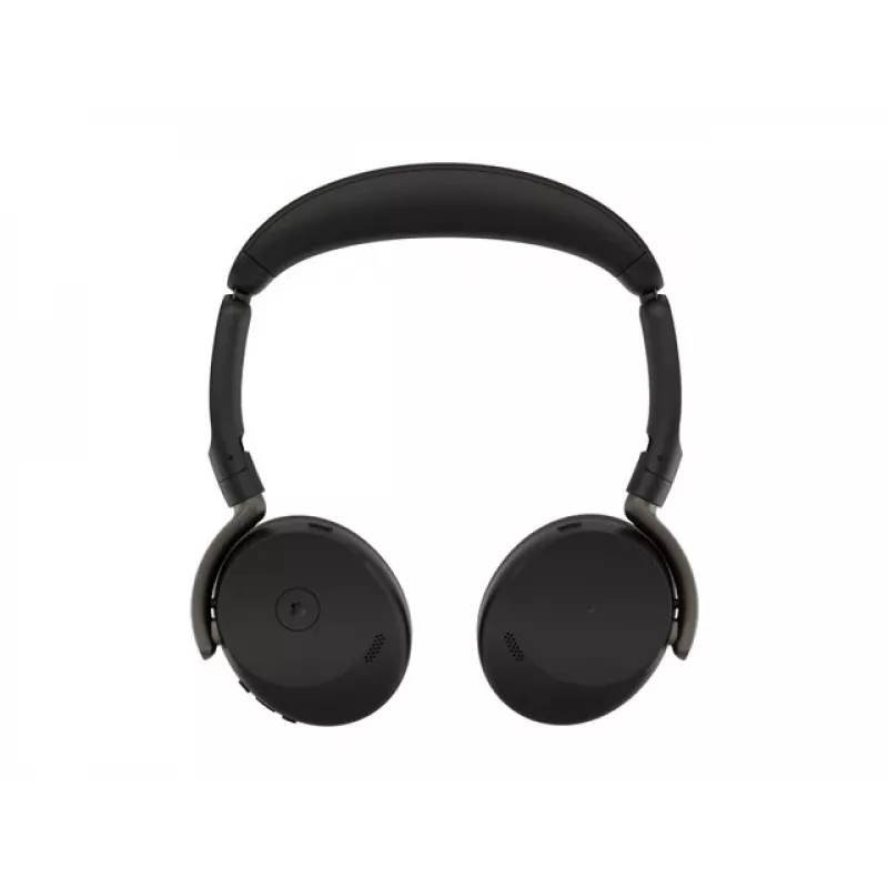 Jabra Evolve3 65 Flex Headset com adaptador USB-A Link 390a, certificado Microsoft Teams, Bluetooth sem fios, ANC híbrido, preto
