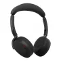 Jabra Evolve3 65 Flex MS headset on-ear Bluetooth sem fios com adaptador Link 390c, preto