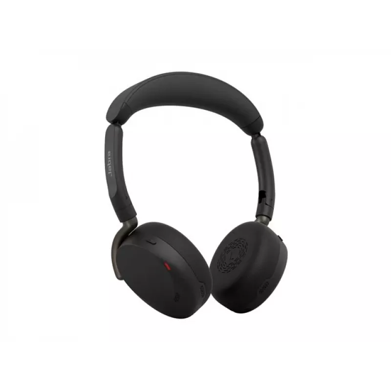 Jabra Evolve3 65 Flex Headset Bluetooth sem fios com ANC híbrido, dongle USB-C Jabra Link 390c, certificado UC, preto
