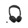 Jabra Evolve3 65 Flex Headset Bluetooth sem fios com ANC híbrido, dongle USB-C Jabra Link 390c, certificado UC, preto