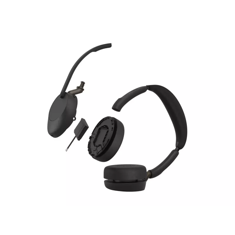 Jabra Evolve3 65 Headset estéreo com Link 390a base UC