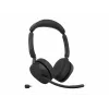 Jabra Evolve3 65 UC Stereo auscultadores com microfone, Link 390c, preto