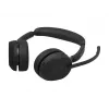 Jabra Evolve3 65 MS Stereo auscultadores sem fios com Link 390c, preto