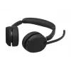 Jabra Evolve3 65 Headset estéreo sem fios com Link 390c e estação de carregamento – certificado Microsoft Teams