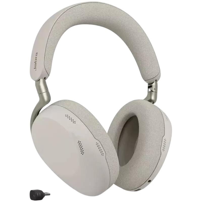 Jabra Evolve3 85 MS Link390c Warm Gray headset sem fios