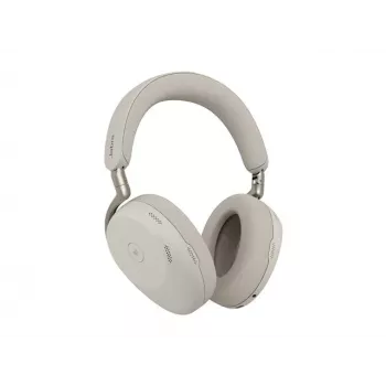 Jabra Evolve3 85 MS Link390c Warm Gray headset sem fios