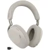 Headset sem fios over-ear Jabra Evolve3 85 UC com cancelamento ativo de ruído e adaptador Link 390C, Warm Grey