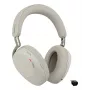 Headset sem fios over-ear Jabra Evolve3 85 UC com cancelamento ativo de ruído e adaptador Link 390C, Warm Grey