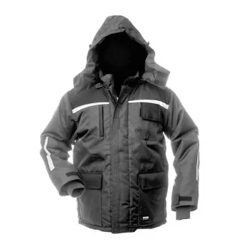 Casaco Longo Arctic Grey/Black WJ-8924_M