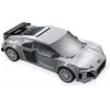 Jamara CaDA Audi R8 Coupé conjunto de blocos de construção à escala 1:24 – 272 peças, cinzento, a partir dos 8 anos