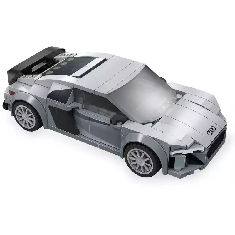 Jamara CaDA Audi R8 Coupé conjunto de blocos de construção à escala 1:24 – 272 peças, cinzento, a partir dos 8 anos