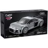 Jamara CaDA Audi R8 Coupé conjunto de blocos de construção à escala 1:24 – 272 peças, cinzento, a partir dos 8 anos