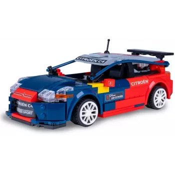 Carro de construção RC Jamara CaDA Citroen C4 WRC 1:20 2,4GHz (278 peças)