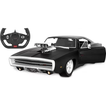 Jamara Dodge Charger R/T 1970 1:16 Modelo RC Black (402117)