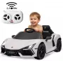 Jamara carro a pedais Lamborghini Revuelto branco 2,4GHz Li-Power 12